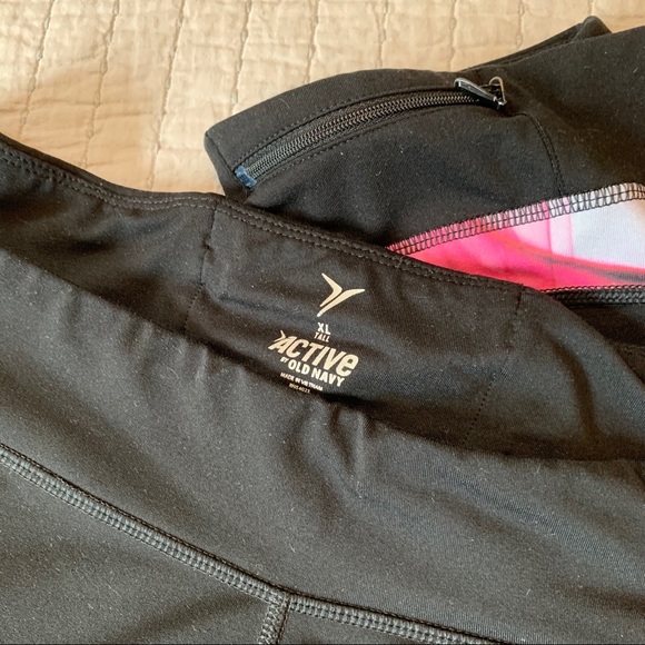 Two pairs of ON Active crops/ tie dye detail - Picture 3 of 3